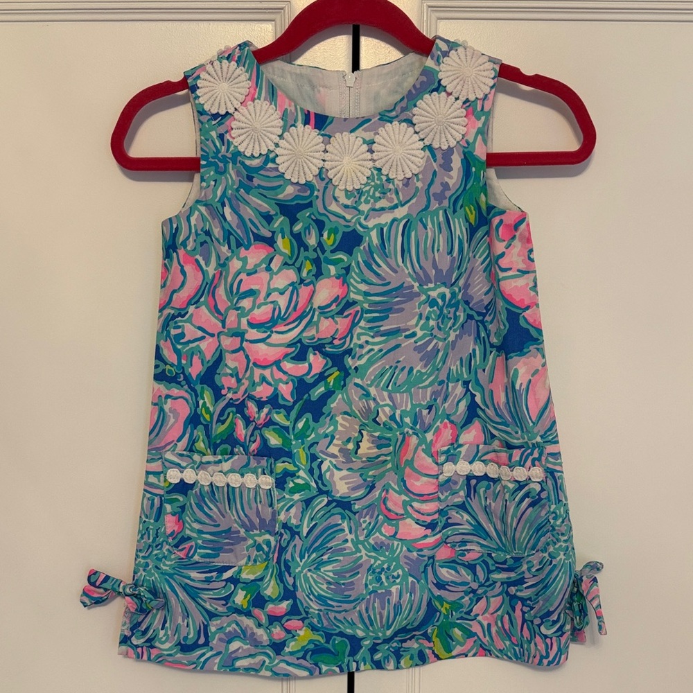 Lilly Pulitzer 2 (toddler) shift dress - like new!